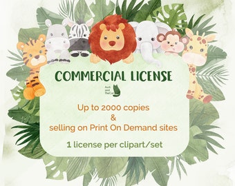 Commercial License NO Credit required / Single product