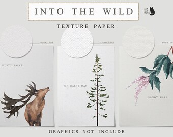 Into the Wild - Texture Paper - Digital Papers - Backgrounds - Clipart
