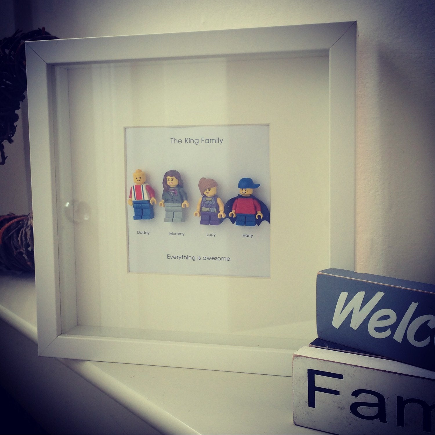 Etsy hotsell lego family