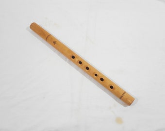 Shepherd's flute, traditional 6 hole folk flute in "A" - professional - ash