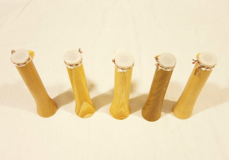 Kazoo en bois mirliton membrafon whislte fait main facile à utiliser image 9