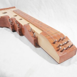 Zither Citera Hungarian Dulcimer in C stringed folk instrument 15 string image 9