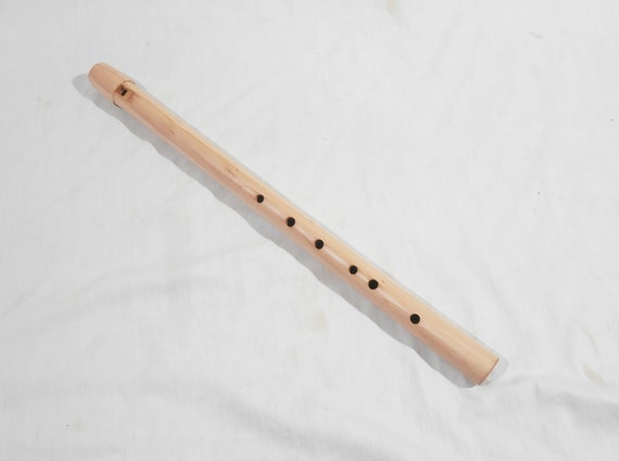 Wooden Tin Whistle 6 Hole Flute in low G Professional Peach Etsy