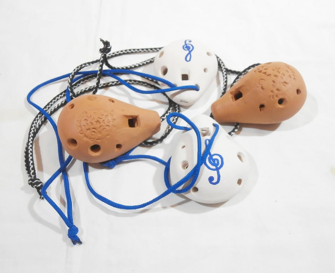 Handmade Folk Ocarina Clay Ocarina in G 8 Holes Ocarina Etsy
