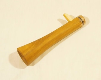 Wooden kazoo - handmade mirliton membrafon whislte - easy to use