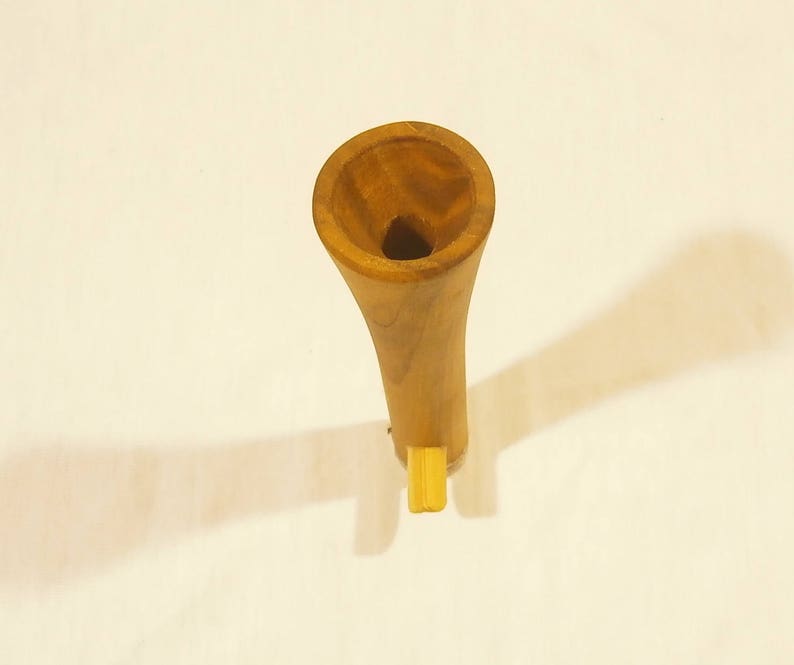 Kazoo en bois mirliton membrafon whislte fait main facile à utiliser image 6