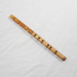 Slovakian folk flute in C - handmade formic acid ornament