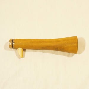 Kazoo en bois mirliton membrafon whislte fait main facile à utiliser image 3