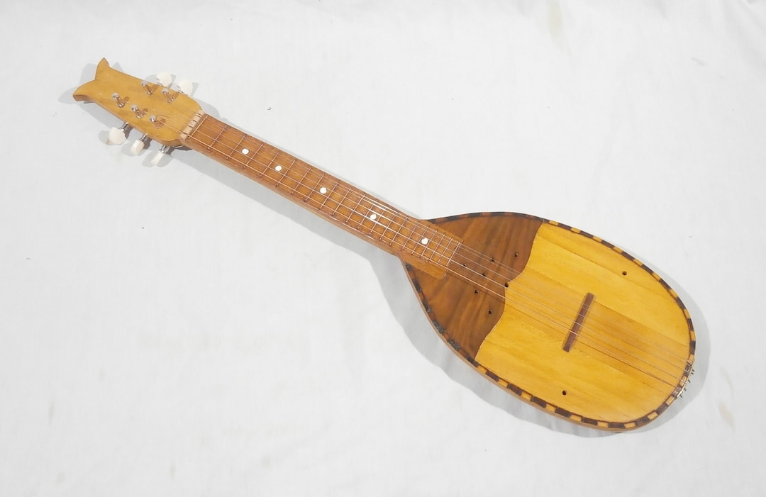 Serbian, Croatian Hungarian Stringed Folk Instrument Tamburica