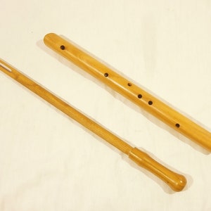 Choroi Flute / Recorder / Pentatonic Wooden Flute in D ideal for Waldorf schools image 1