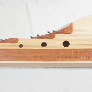 Zither Citera Hungarian Dulcimer in C stringed folk instrument 15 string image 3