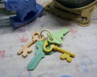 metal baby keys