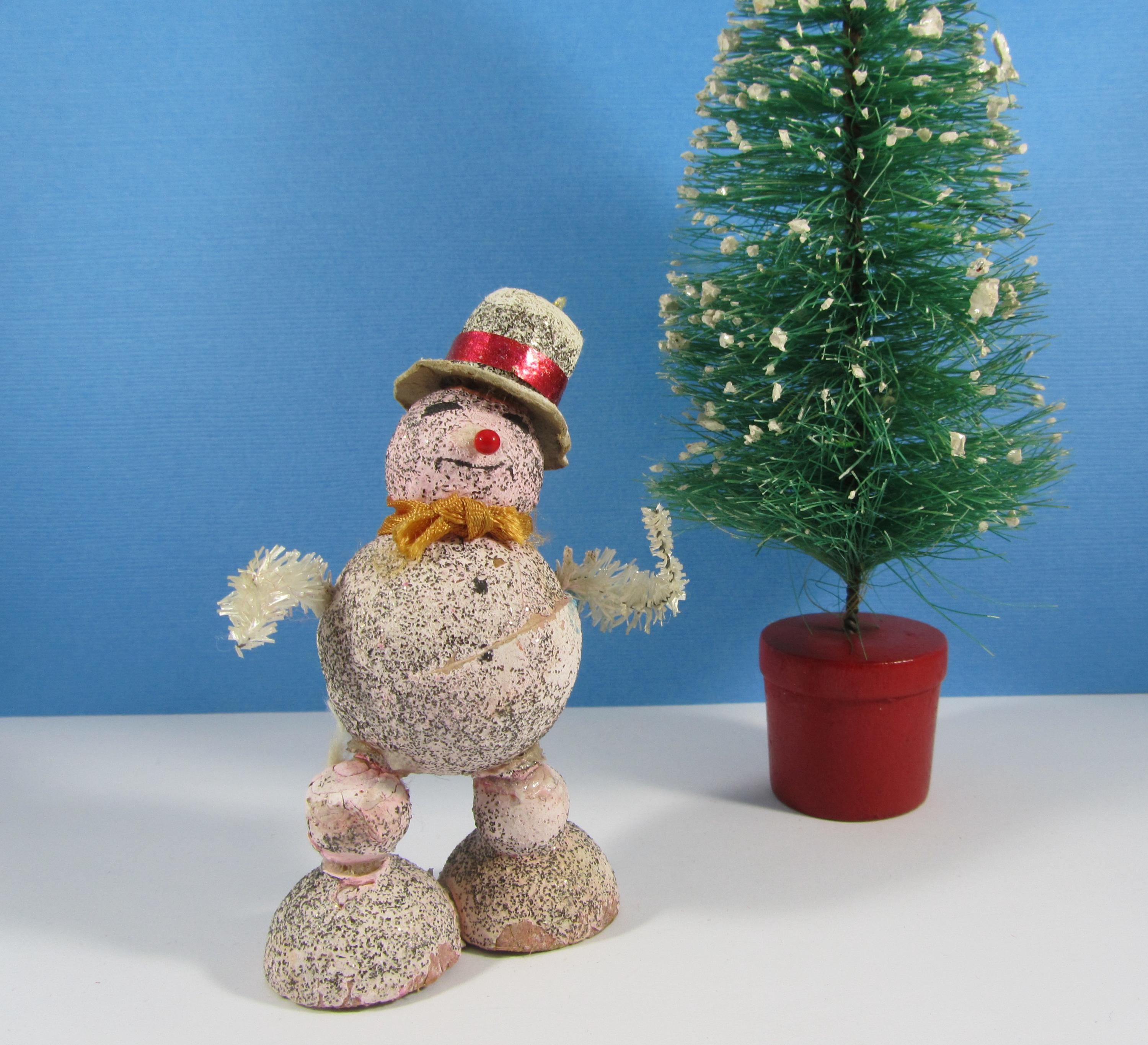 Vintage Snowman Made in Japan - Etsy