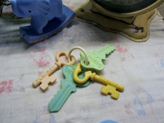 baby toy keys metal