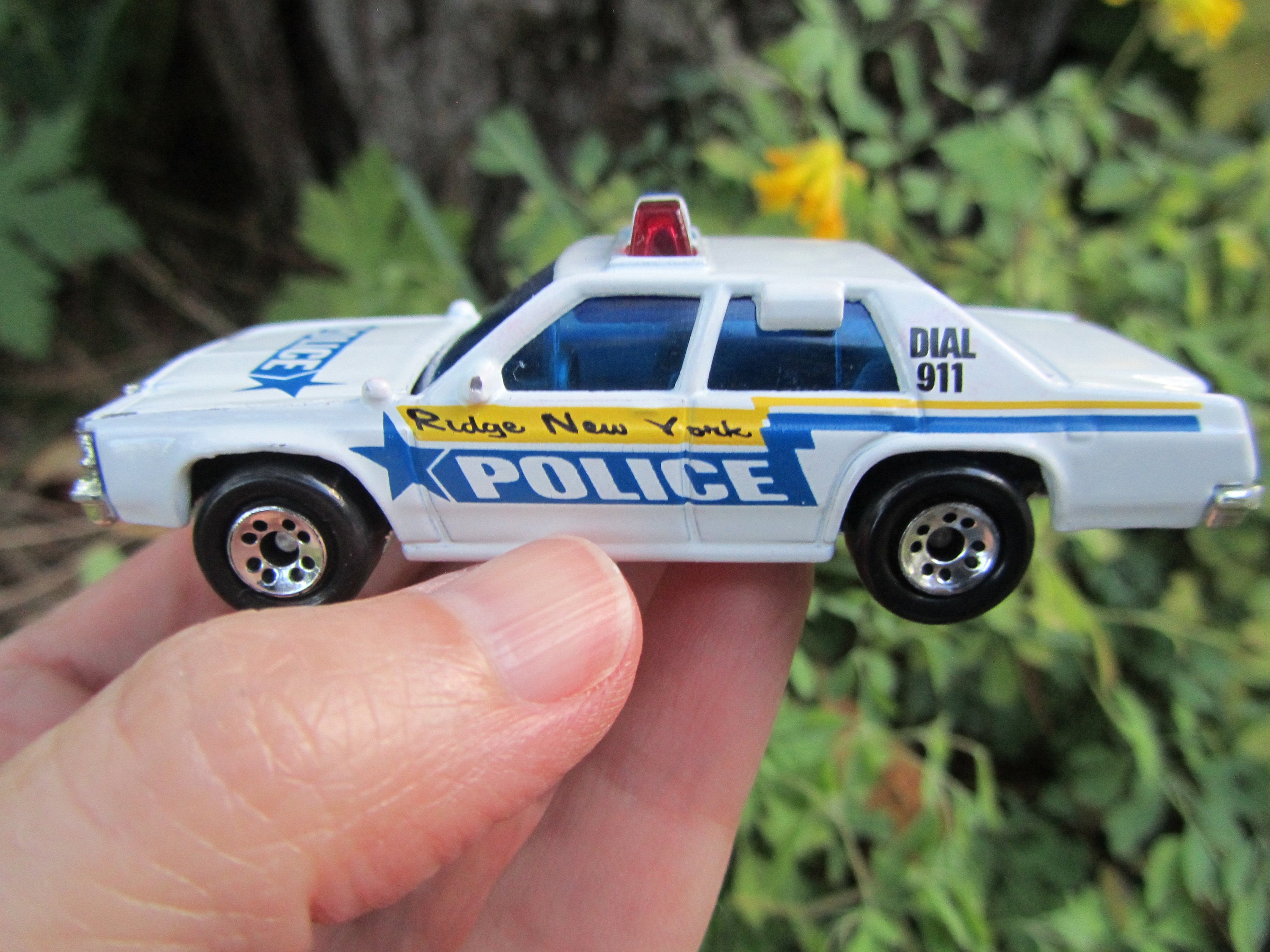 Matchbox Police Car Ridge New York White Ford LTD | Etsy