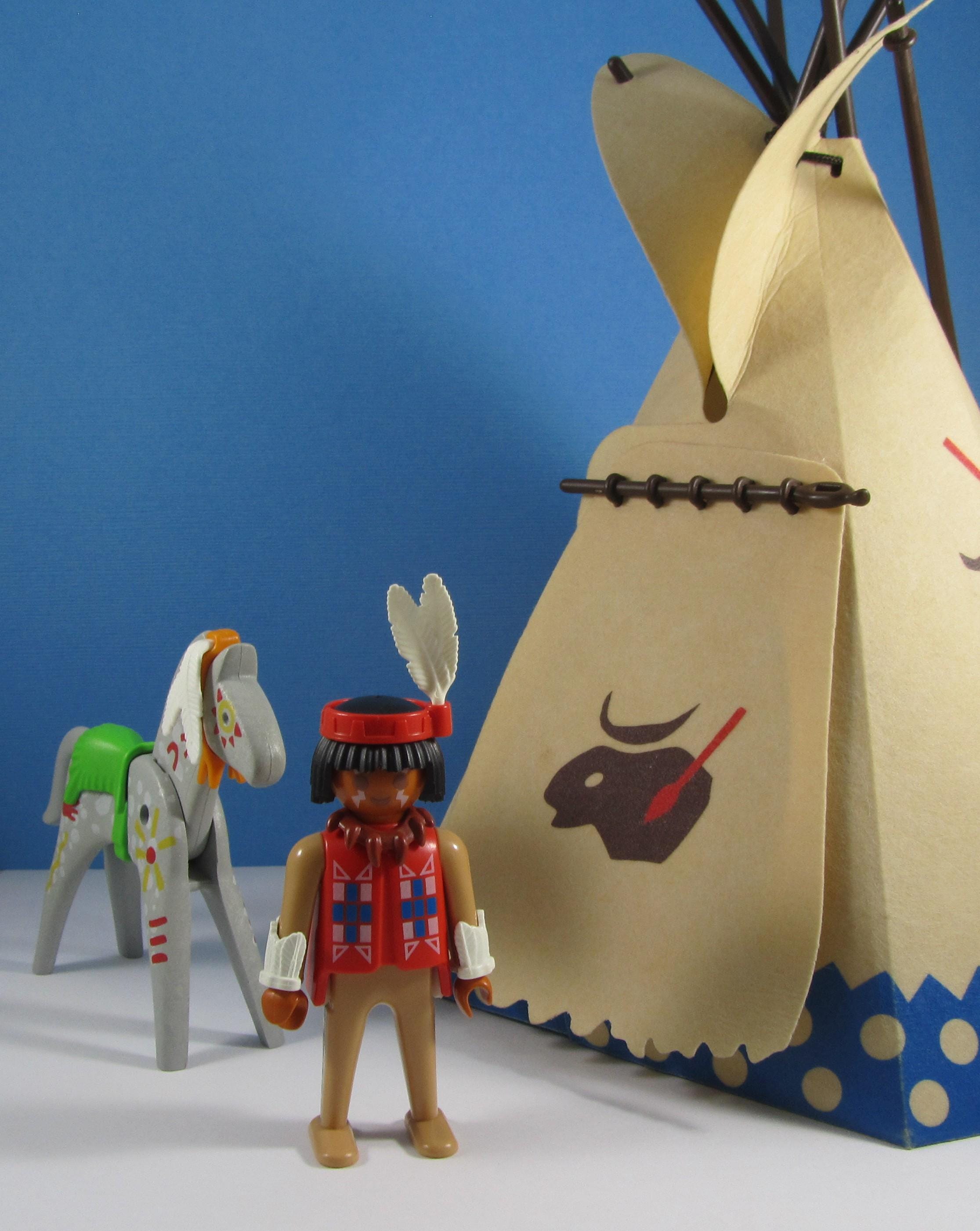 Playmobil Vintage Tipi Playmobil Vintage Tipi Indien 3733 Jeux Jouets