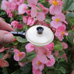 Miniature Plastic Frying Pan with Lid Fashion Doll Cookware