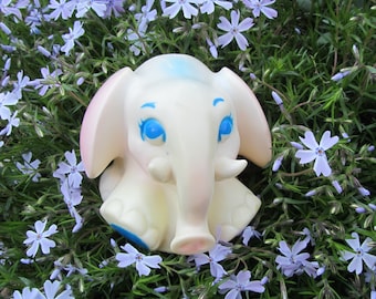 Elephant Squeaky Toy Rubber Pastel Ball SaniToy