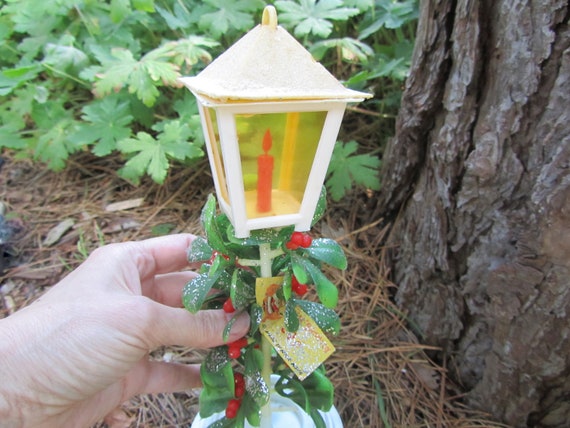 Vintage Lamp Post Christmas Decoration Hong Kong Etsy