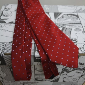 Real Vintage Red Dotted Tie
