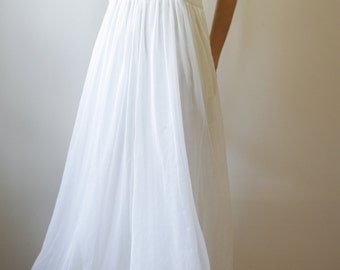 Boho Hippie Wedding Ethereal Creamy Dress