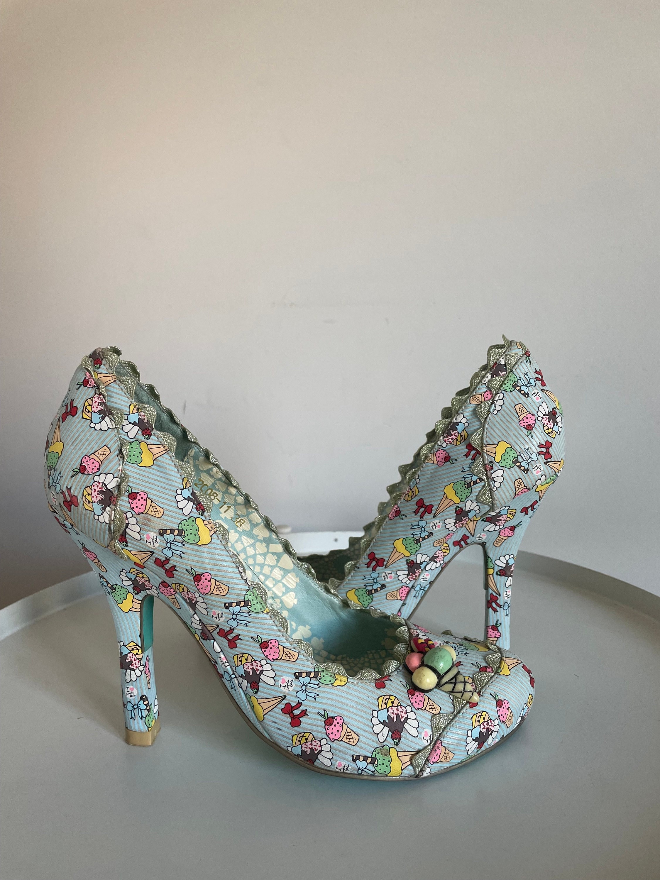Irregular Choice Heels Baby Blue Candy Shop US7 Eur38 UK5 - Etsy