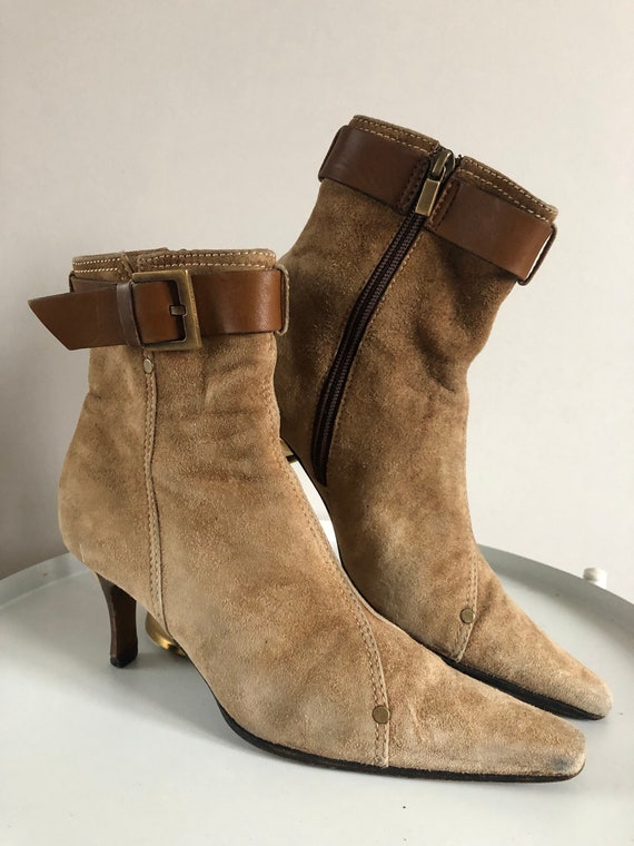 New PRICE CASADEI Y2K Boots Heels EU38 UK5 US 7 1 2 Etsy