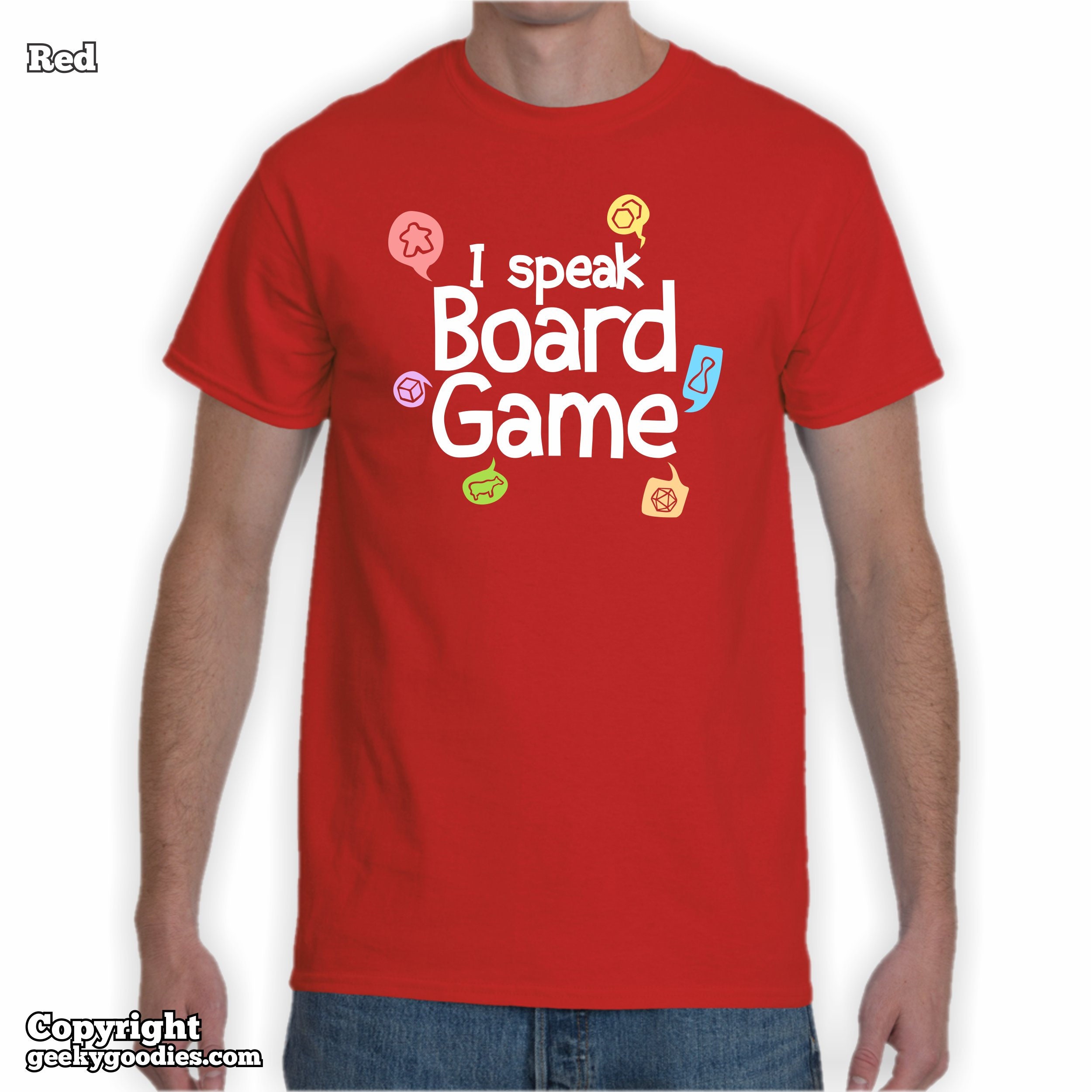 I Speak Board Game Men's/unisex Board Game Tshirts Etsy Canada