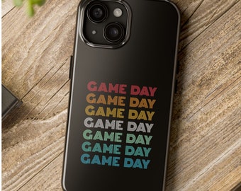 Fundas resistentes para iPhone y Samsung Galaxy GAME DAY / Fundas para teléfonos gamer iPhone 17 Galaxy S25 gamers TTRPG Air Pro Max juego de mesa en línea