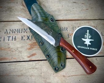 Forged Medium Seax- Dark Osage