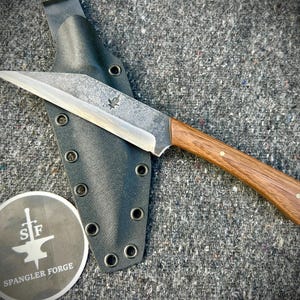 Forged Heavy Seax- Black Walnut