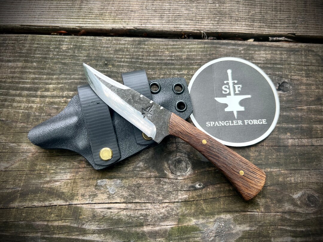 Tactical Belt Knife White Oak Etsy