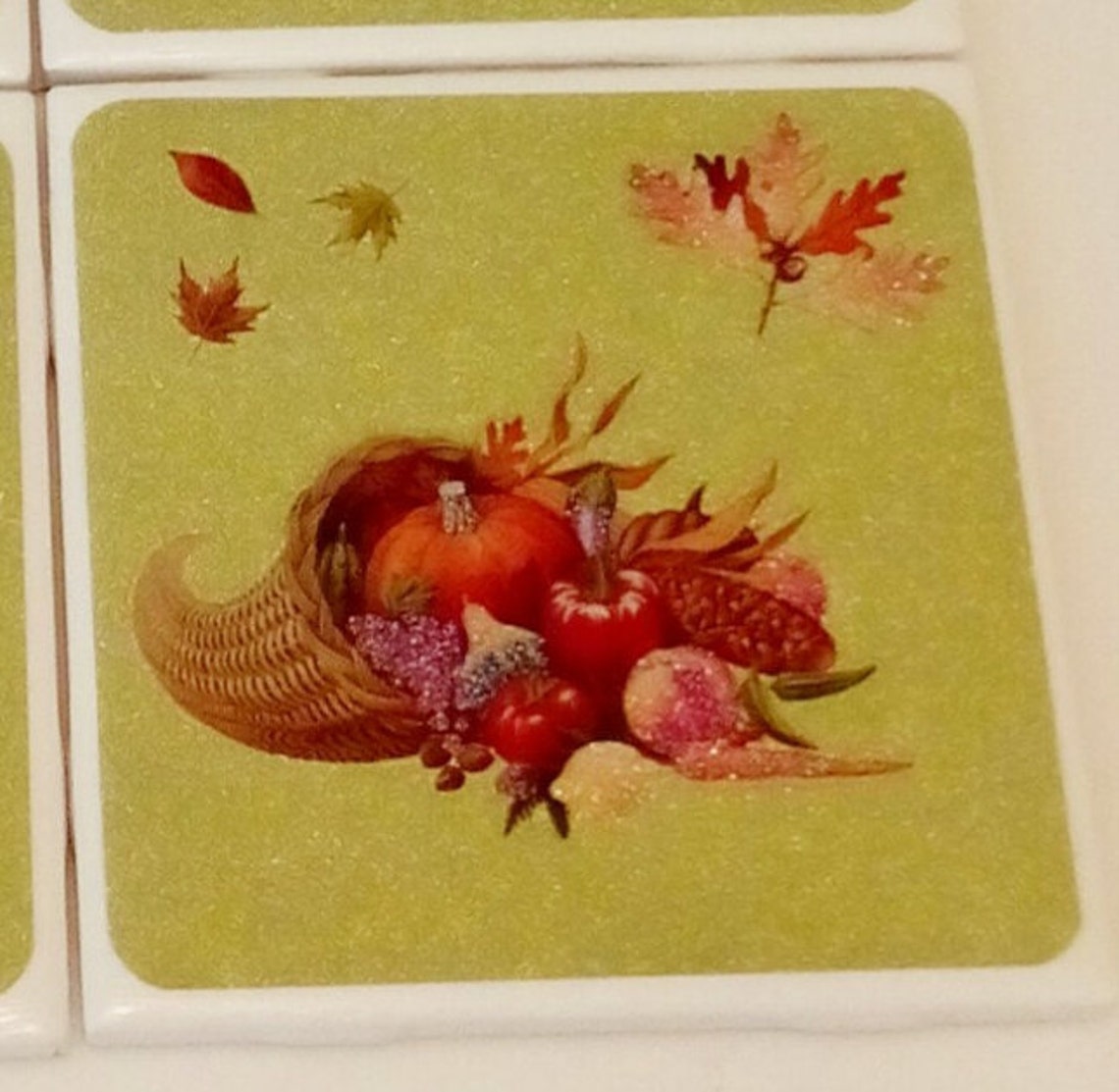 Table Coasters Fall Table Coasters Thanksgiving Coasters Etsy