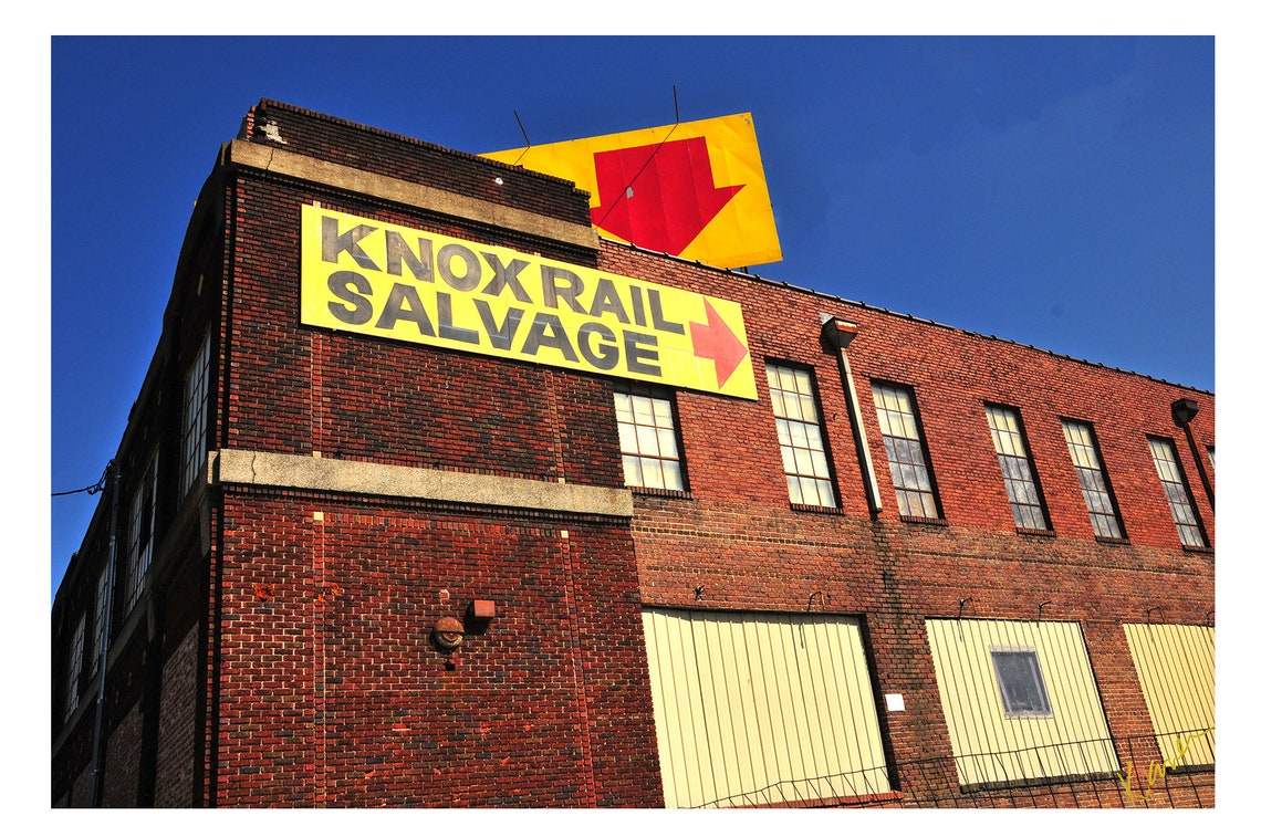 Photo of Knox Rail Salvage in Knoxville Tennessee Knoxville Etsy