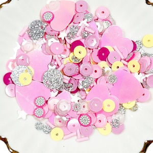 Sequin Mix &quot;Long Hot Summer&quot; | Crafting Scrapbooking Embellishments Sequins