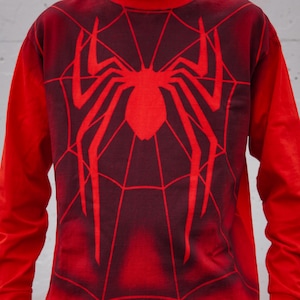 The Human Spider Shirt - Sam Raimi (Spider Man 2002 Movie) [NEW - MOST ACCURATE] Tobey Maguire | Spider-Man Wrestling | Spiderman Shirt
