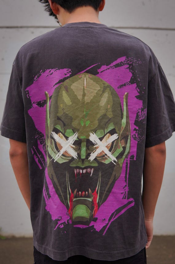 Green XX Goblin Rage (spider-man 2002 Sam Raimi) Vintage Oversized