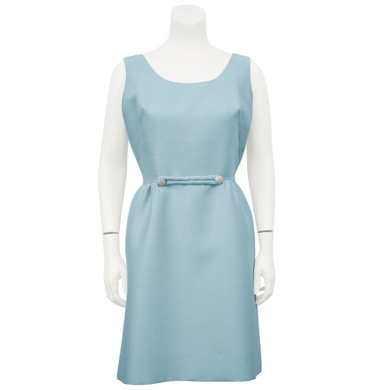Original Junior Theme Ice Blue Cocktail Dress