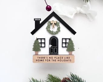 Personalized New Home Ornament, 2025 Christmas Ornament, Christmas Gift, 2025 Core Memory | Home for the Holidays