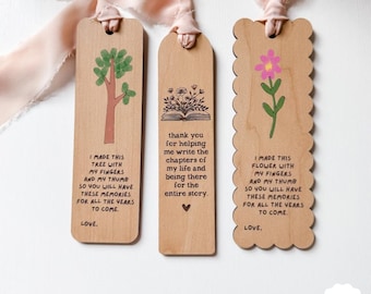 Mothers Day Bookmark | Gift for Her | Book Lover | Mothers Quote Bookmark | Mothers Day Gift Idea | Kids Craft Bookmark