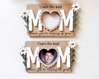Youre the Best Mom Mother's Day Gift Frame Magnet | Custom Picture Frame | Sentimental Gift | Gift For Mom | Mother's Day