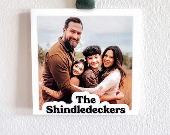 Personalized Family Photo Christmas Ornament | Photo Ornament |
