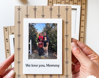 Pattern Mother's Day Photo Frame | Mother's Day Gift Frame Magnet | Custom Picture Frame | Sentimental Gift | Gift For Mom