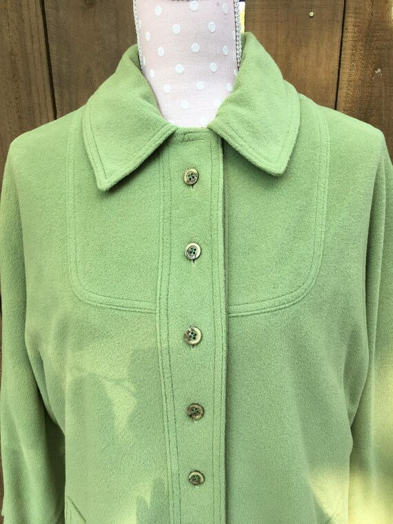 Vintage Kashmiracle M green coat, Kashmiracle long