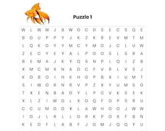 60 word search puzzles for adults adult wordsearch puzzles etsy