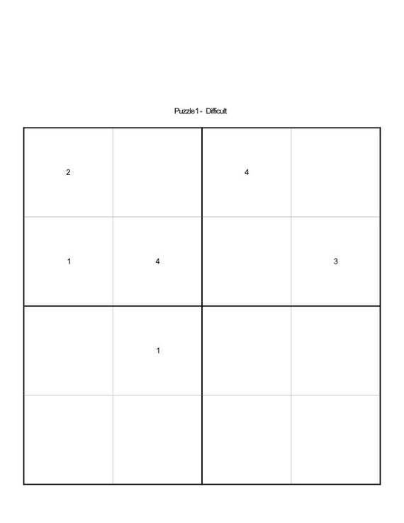 insanely hard sudoku puzzles printable difficult sudoku etsy