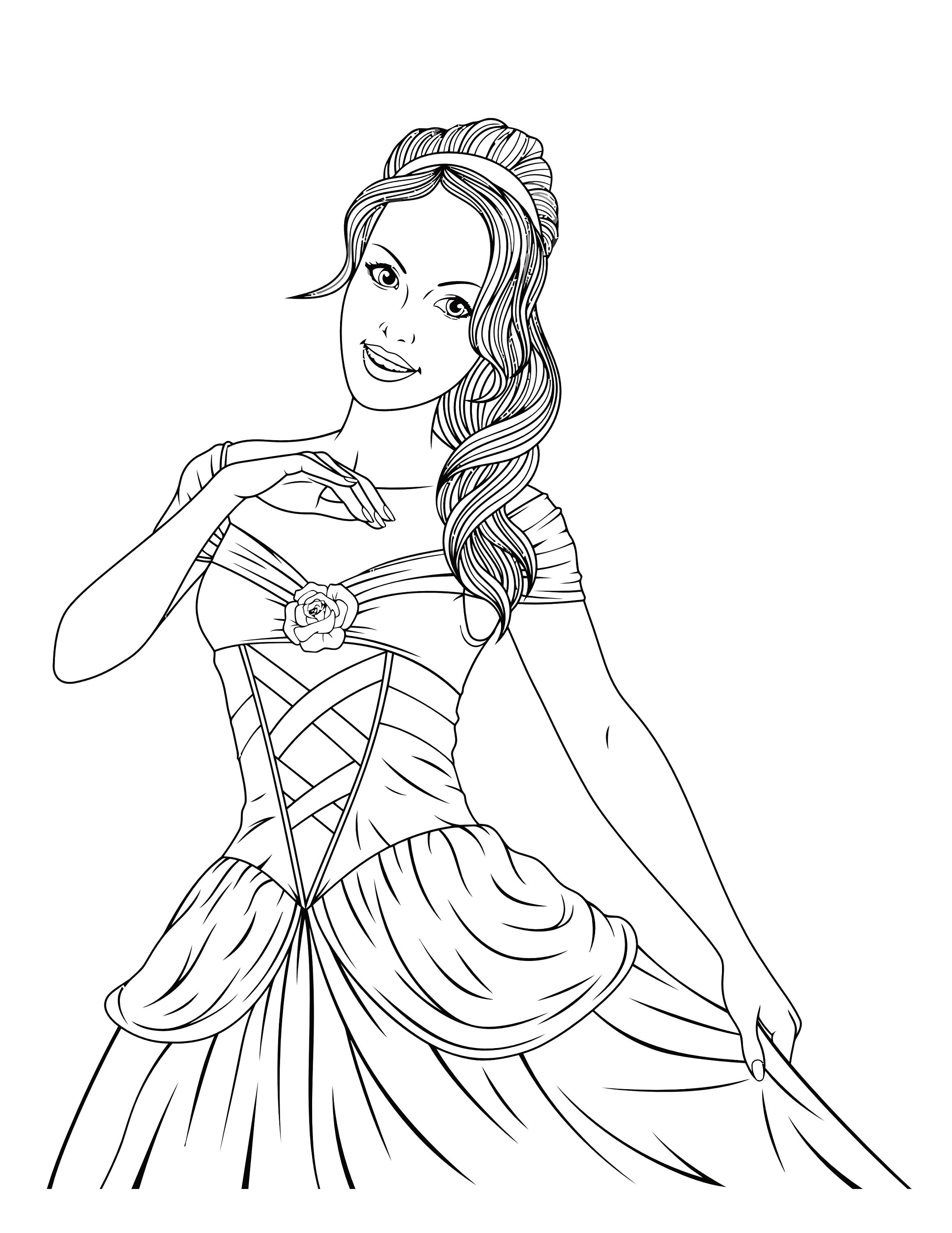 Printable Fashion Coloring Book PDF 100 Page Downloadable | Etsy