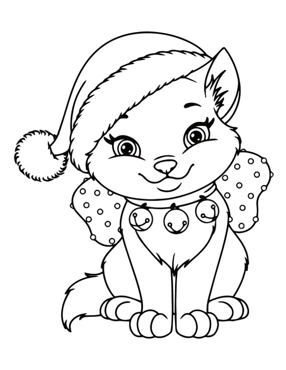 62 Coloring Kitten Pages  Best Free