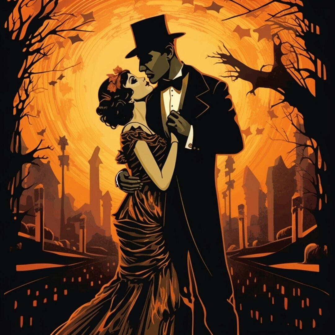 Halloween Gallery Wall Prints Set of 10, Printable Art Gallery Wall ...