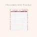 Printable Christmas List Planner Journal and Organizer Complete ...